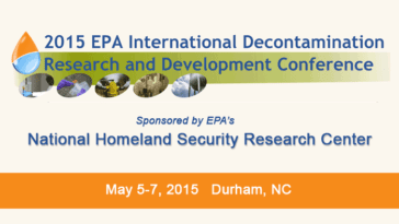 EPA Decontamination Research and Development Conference