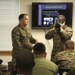 Marines Check M50 CBRN Mask Fit
