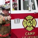 Camp Lejeune Firefighters Chemical Terrorism Drill