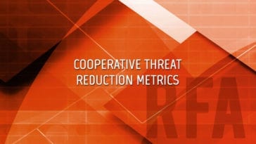 Cooperative Threat Reduction Metrics