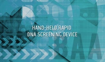 Hand-Held Rapid DNA Screening Device Handheld Rapid DNA Screening Device