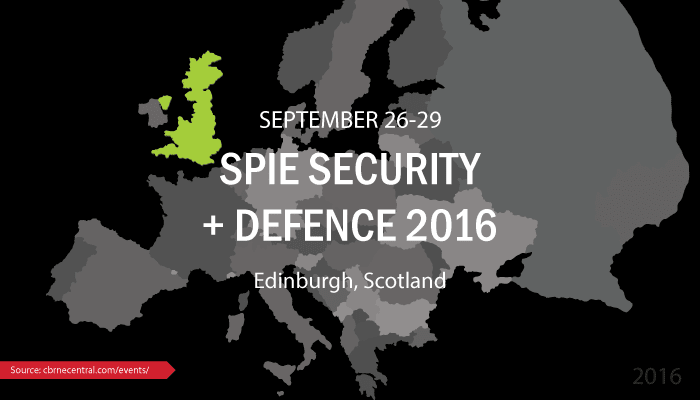 SPIE Security + Defence 2016