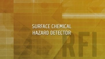 Surface Chemical Hazard Detector