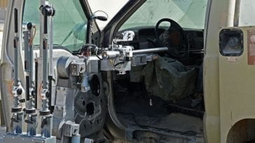 EOD Tech Manipulates Robot to Disable Bomb Threat in Vehicle