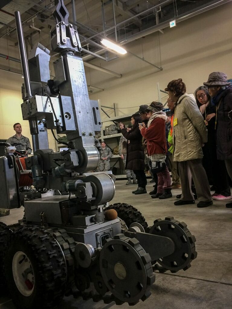 35 CES Explosive Ordnance Disposal Demonstration