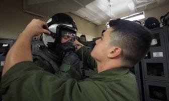 Video: Aircrew Chem Bio Respirator Protective Assembly Heavy Helicopter Squadron CBRN Training