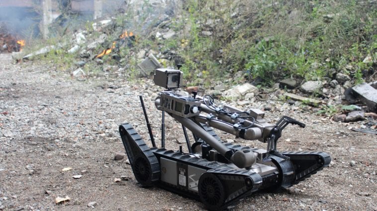 Rugged small ground robot