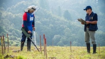 Standing in a landmine field