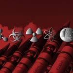 Symbols for chemical, biological, radiological, nuclear and explosive threats